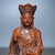 Boxwood Carving of Ksitigarbha Bodhisattva on Lotus For Sale - Image 4 of 9