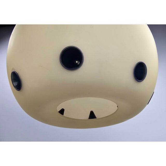 1980s Italian Glass Pendant Lamp by Rodolfo Dordoni, 1980s For Sale - Image 5 of 9