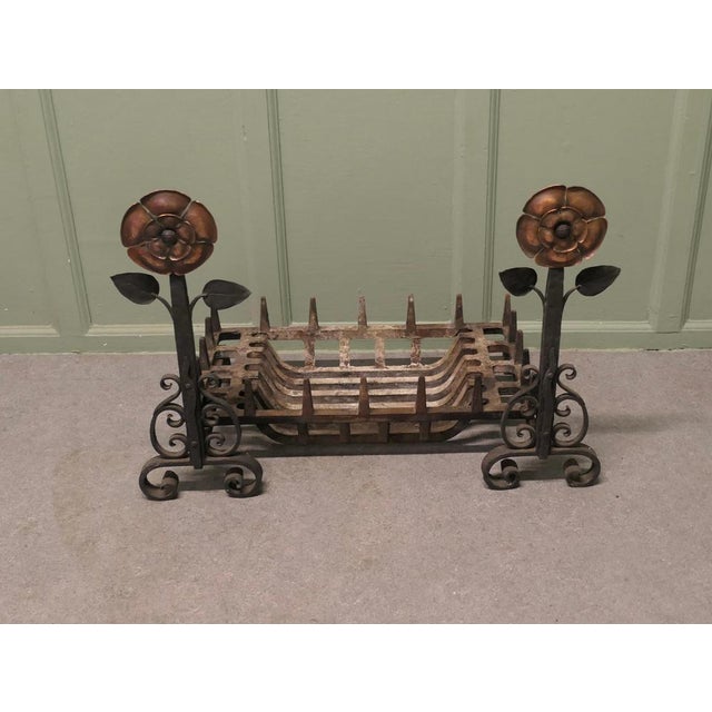 Andirons in Iron For Sale - Image 3 of 8