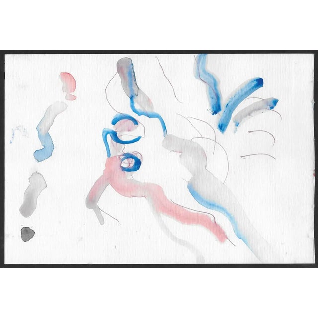 Abstract 1997 Norbert Voelkel Abstract Painting For Sale - Image 3 of 3