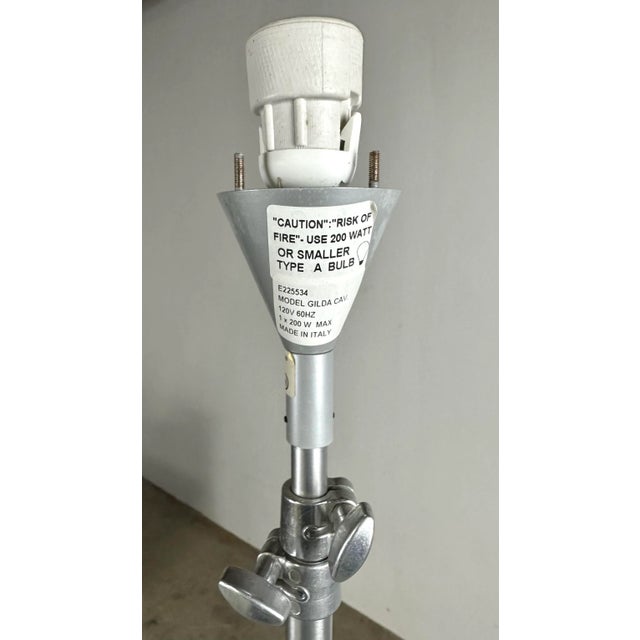 Vintage 1990’s Modernist Gilda Floor Lamp by Enrico Franzolini for Pallucco For Sale - Image 11 of 12