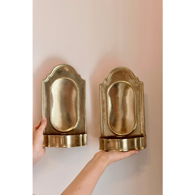 Made in Sweden. Beautifully handcrafted Swedish Arts & Crafts style wall sconces, made from solid brass with a sturdy and...