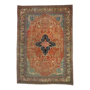 Antique Persian Farahan Rug, 08'09 X 12'03
