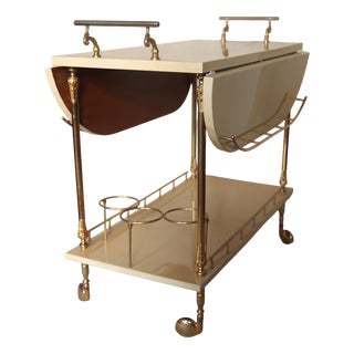 Serving Trolley by Aldo Tura, 1960 For Sale
