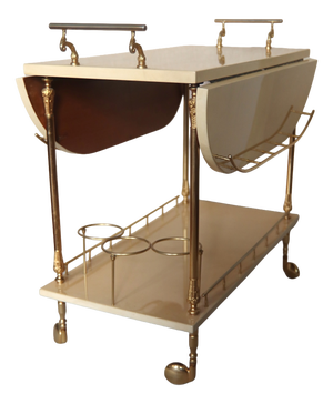Serving Trolley by Aldo Tura, 1960
