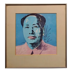Andy Warhol - Mao - 1972 Vintage Lithograph