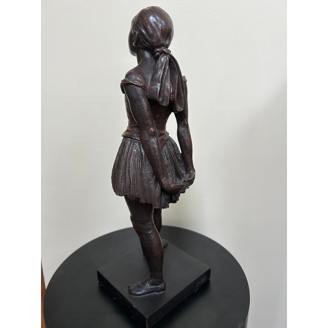 Authorized Degas Little Dancer Sculpture Statue Figurine For Sale In New York - Image 6 of 16