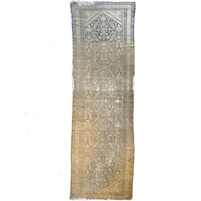 Name: STUNNING Antique NW Persian Tribal Runner | Every Color Under the Size: 3.1 x 11.3 Age: Antique, C. 1920-30's Pile:...