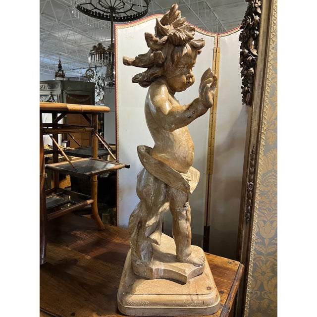 Late 19th Century 19th Century Continental Putti Sculpture For Sale - Image 5 of 5