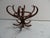 Brown Vintage Standing Coat Rack from Thonet, 1920s For Sale - Image 8 of 12