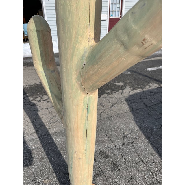 Handmade Wood Southwest Style Cactus Sculpture For Sale In New York - Image 6 of 7