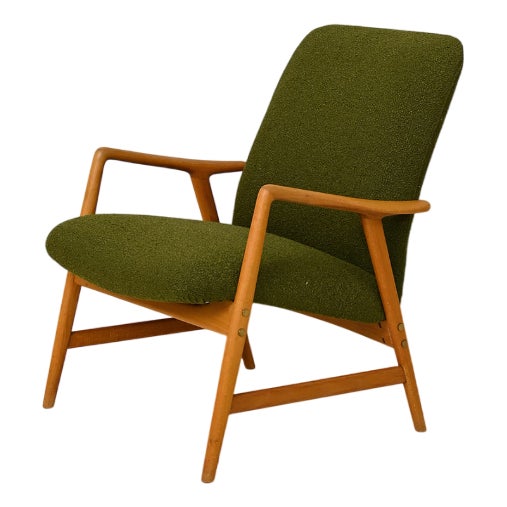 Scandinavian Armchair by Alf Svensson, 1960s For Sale