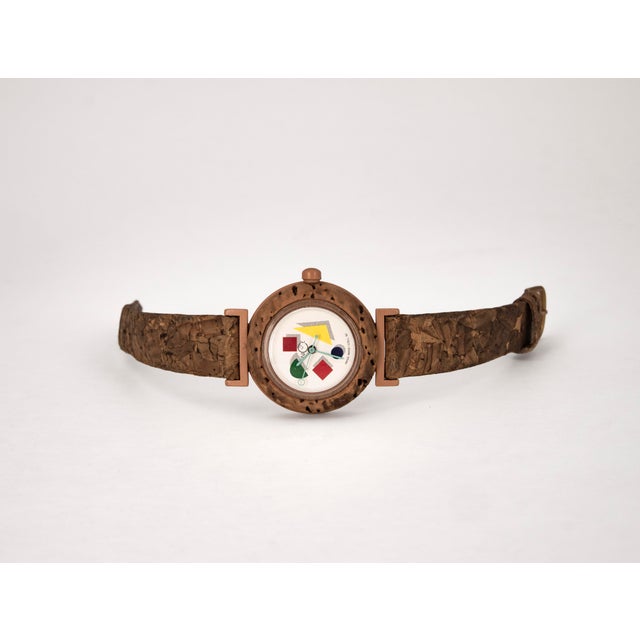Black Swiss Collection 92 Collector's Wristwatch from Memphis Design, 1992 For Sale - Image 8 of 18