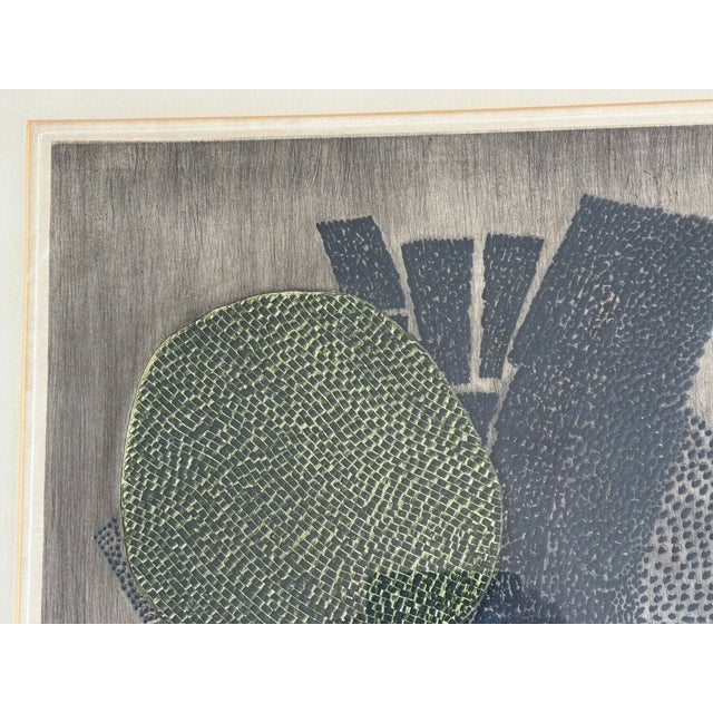 Arthur Luiz Piza (Brazilian, 1928-2017) Etching 1961 For Sale In Palm Springs - Image 6 of 15