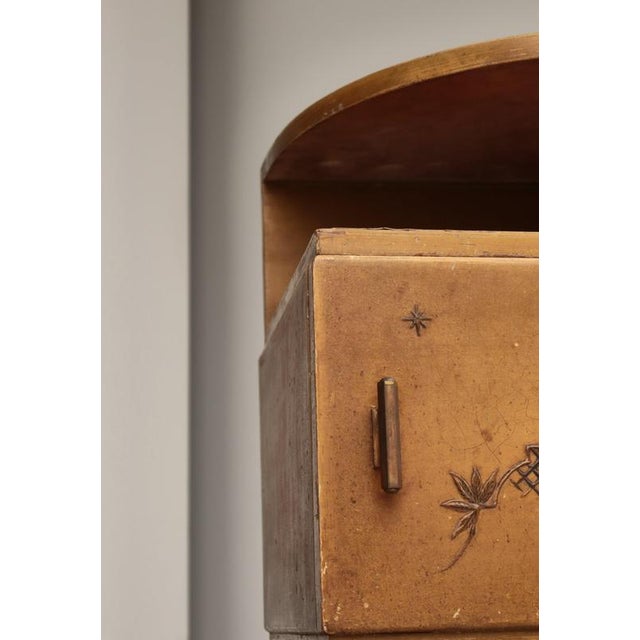 Danish Art Deco Hand-Decorated Side Table, 1930s For Sale - Image 12 of 18