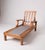 This exceptional vintage reclining chaise lounge is a hallmark of mid-century outdoor luxury, crafted by the renowned...