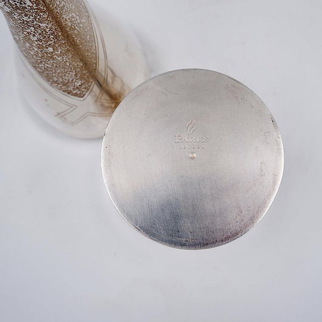 Silver Plated Champagne Bottle from Parks of London For Sale - Image 6 of 16