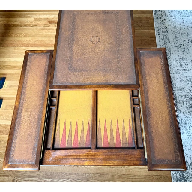Jacobean Theodore Alexander Game Table For Sale - Image 3 of 9