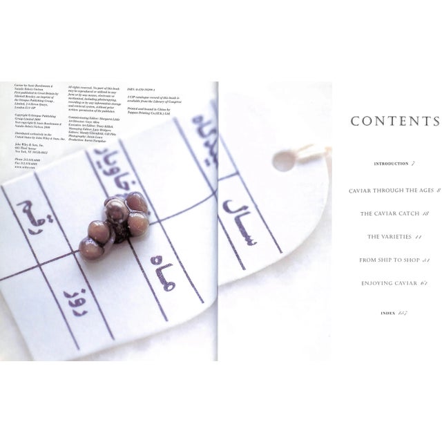 "Caviar: The Definitive Guide" 2000 Boeckmann, Susie & Rebeiz-Nielsen, Natalie For Sale - Image 9 of 12