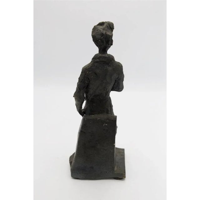 Mid-Century Modern Renato Bassoli, Soldier Sculpture, 1955, Stone For Sale - Image 3 of 10