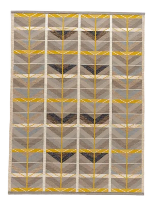 21st Century Modern Scandinavian Style Flat-Weave Rug