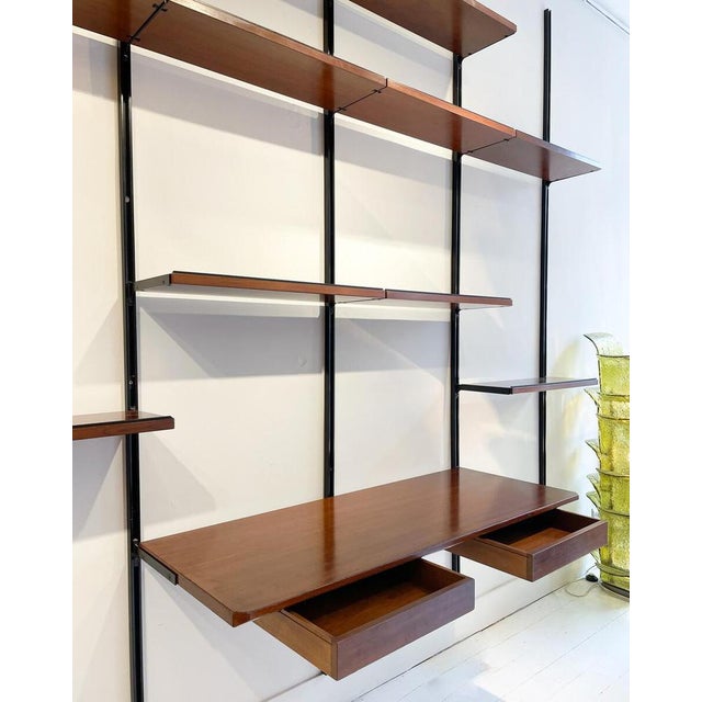 Mid-Century Modern 22 Bookshelf attributed to Osvaldo Borsani for Tecno, Italy, 1960s For Sale - Image 13 of 14