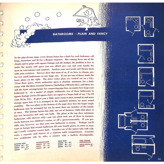 "Mademoiselle's Home Planning Scrapbook" 1946 Hillyer, Elinor For Sale - Image 10 of 13