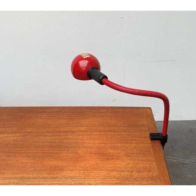 Vintage Italian Space Age Hebi Table Lamp by Isao Hosoe for Valenti Luce For Sale - Image 10 of 18
