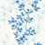 Harlequin Lady Alford Wallpaper in Porcelain / China Blue For Sale