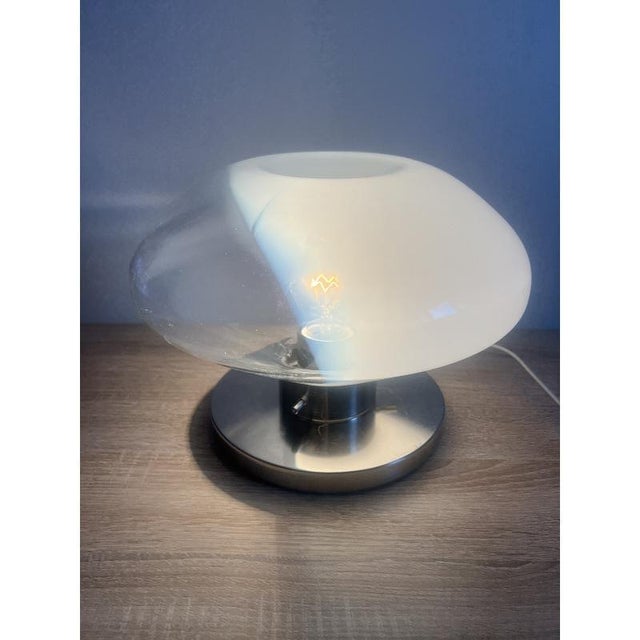 Glass material, murano style, manufactured in international infustry, Czechoslovakia, unique, one and only piece. European...