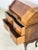 Wood Baroque Writing Desk with Inlays, 1800s For Sale - Image 7 of 10