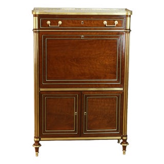 Louis XVI Mahogany Secretary For Sale