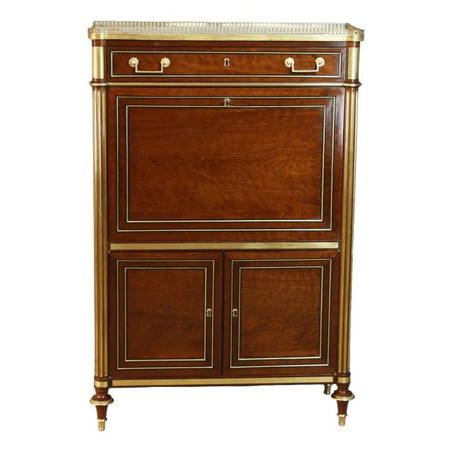 Louis XVI Mahogany Secretary For Sale
