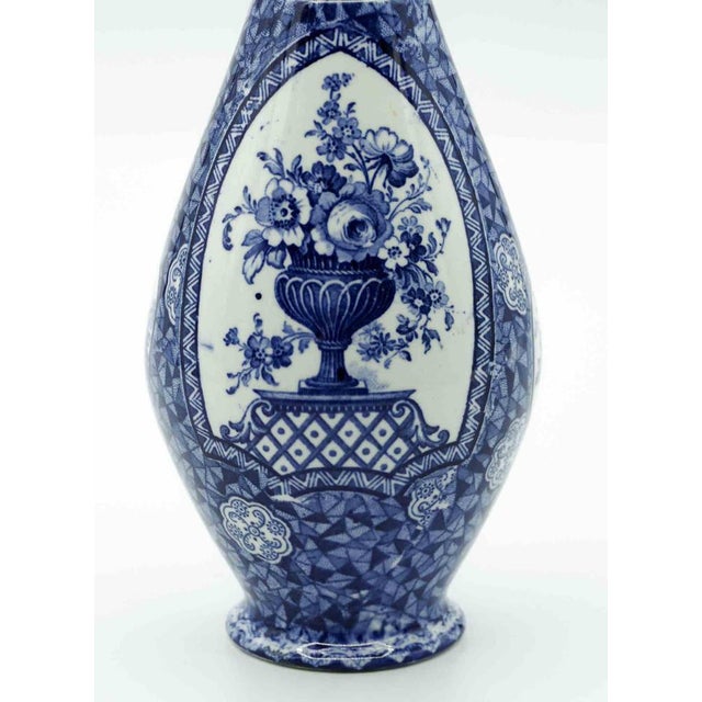 Ceramic vase realized by Franz Anton Mehlem in Bonn (Germany) between the late 19th Century and the first year of 20th...