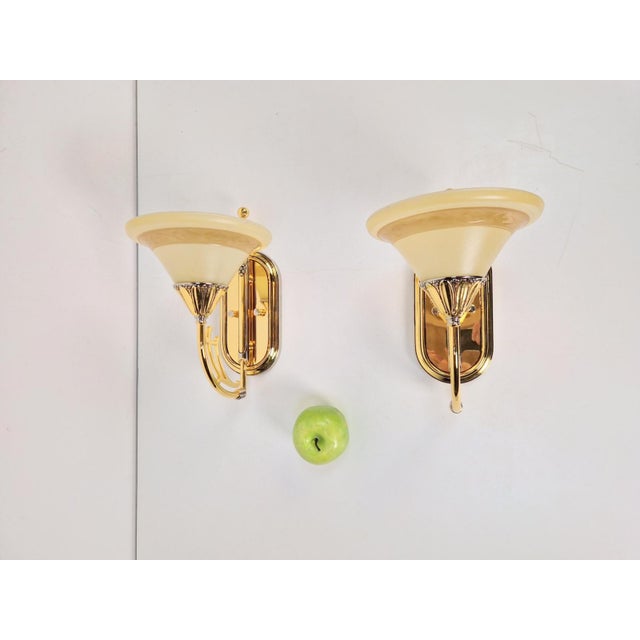 Art nouveau brass bejorama sl lighting wall lamp spain regency set a beautiful pair of original bejorama sl series 300...