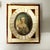 1940s Set 4 Miniature Portraits Framed in Bone /Faux-Tortoise Frames For Sale - Image 5 of 9