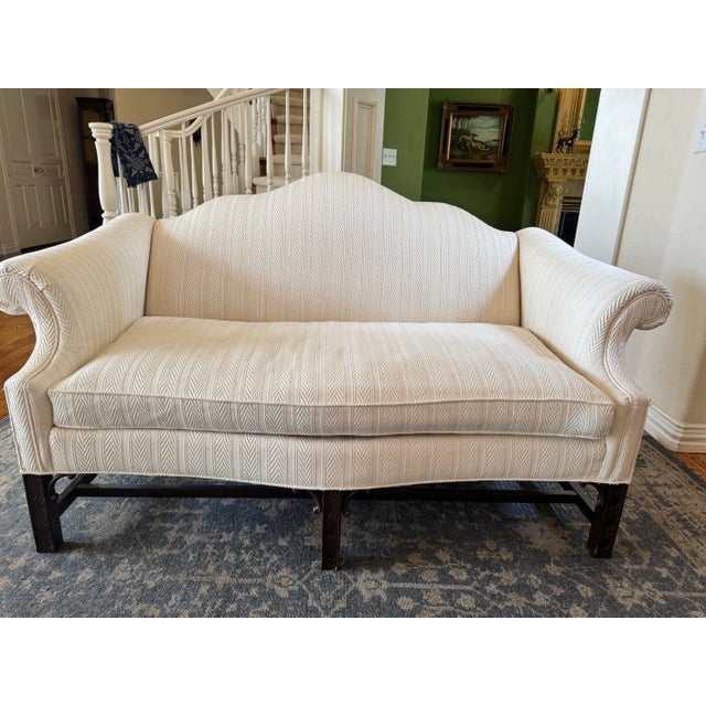 1950s 1950s Drexel Heritage Camelback Sofa For Sale - Image 5 of 7