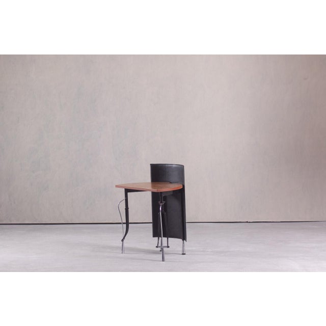 Postmodern Small Vintage La Vuelta Desk by Perry King and Santiago Miranda for Akaba, Spain, 1980s For Sale - Image 3 of 16