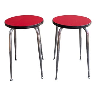 Set of Italian Stools For Sale