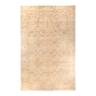 Mogul, One-of-a-Kind Hand-Knotted Area Rug - Ivory, 12' 2" x 18' 7" For Sale