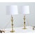 Vintage French Brass Candlestick Lamps - a Pair For Sale - Image 11 of 12