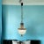 Small crystal beaded light pendant 1950’s height including chain and ceiling canopy 86 cm height without chain and ceiling...