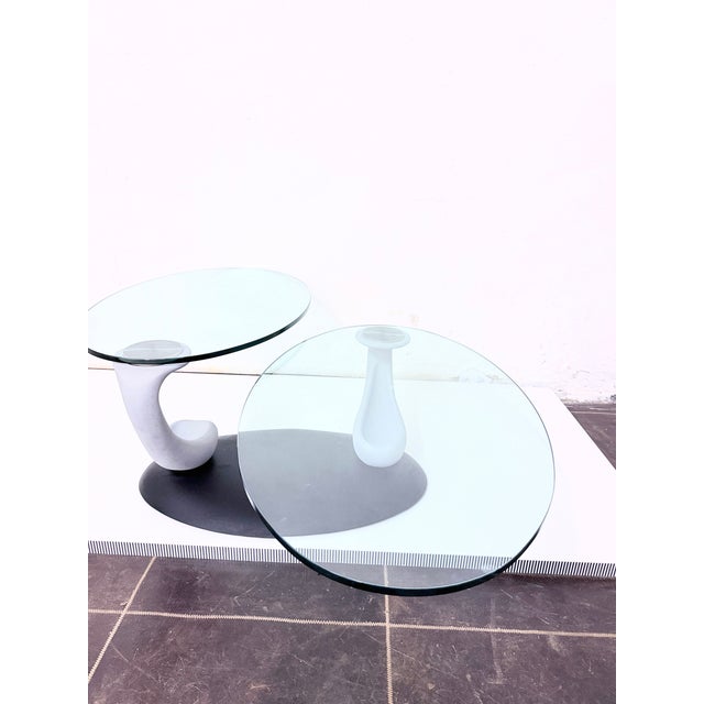 Gray Vintage Naos Papillon Coffee Table by Gamba & Guerra, Italy, 1980s For Sale - Image 8 of 11
