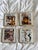 Traditional Norman Rockwell Ceramic Baseball Coaster Set For Sale - Image 3 of 11