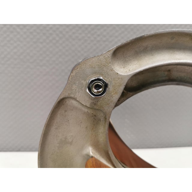 Danish Bread Cutter in Chrome and Mahogany from Raadvad, 1960s For Sale - Image 11 of 16