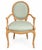 1970s French Napoleonic Style Carved Maple Rope Bergere Chairs - Pair For Sale - Image 4 of 7