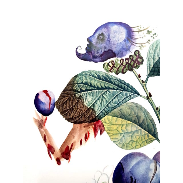Salvador Dali, Plum, Hand-Signed Lithograph, 1969 For Sale - Image 11 of 15
