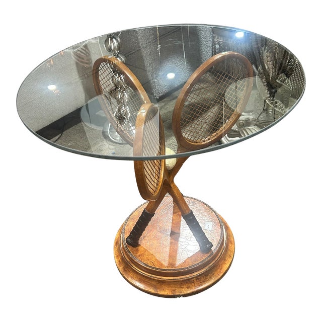 Tennis Racket Side Table For Sale
