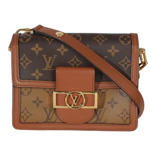Reverse Monogram Canvas Mini Dauphine For Sale