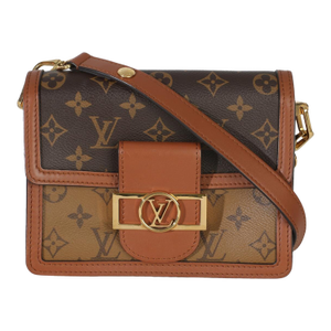 Reverse Monogram Canvas Mini Dauphine